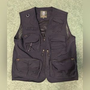 Cargo Vest Jacket Multi Pockets